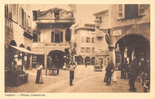 BR95592 lugano piazza commercia switzerland