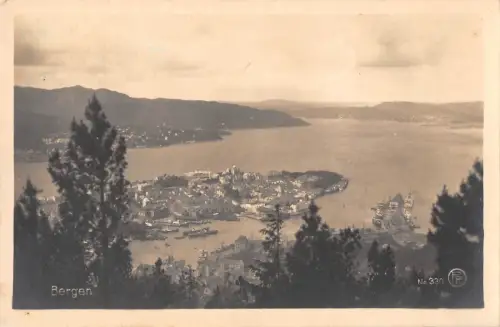 BR73292 Bergen Norwegen Echtfoto