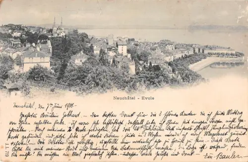 us350 neuchatel evole switzerland 1901