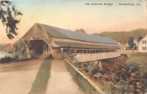 BR102912 old covered vridge woodstock vt usa