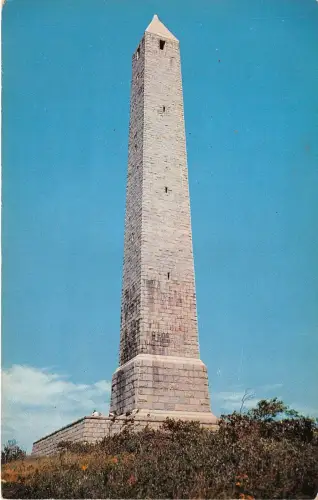 US27 Postkarte USA NJ New Jersey High Point Monument Sussex County Pocono mountai