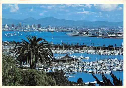 US7 USA CA San Diego Point Loma across Shelter Island North Island 1980