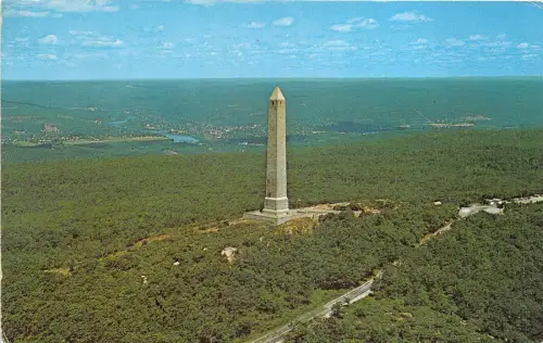US2 USA New Jersey Sussex County Delaware River Port Jervis High Point Monument