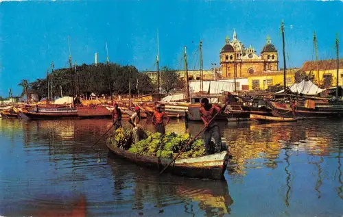 BR100614 cartagena colombia bahia de las animas karibik bootstypen folklore