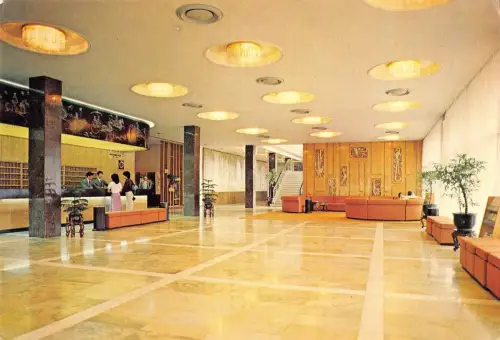 BR100619 Shanghai Hotel Lobby China