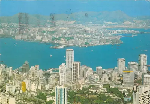 BR99407 Hongkong und Kowloon aus dem Peak China