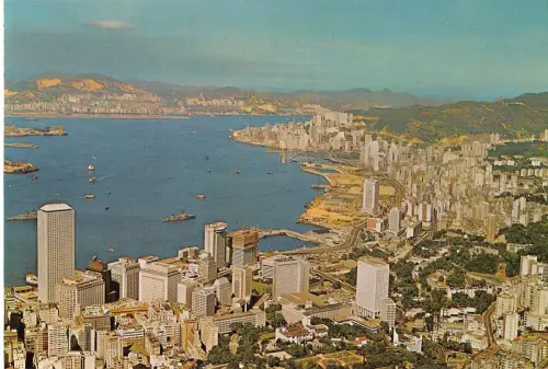 BR100598 zentraler und östlicher Bezirk vom Gipfel China Hongkong