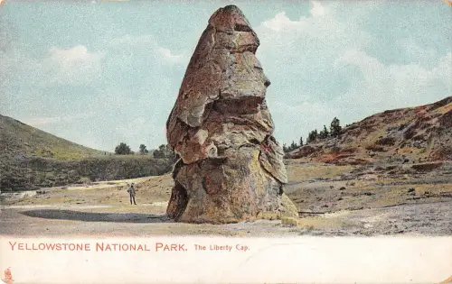 BR101274 Yellowstone Nationalpark The Liberty Cap USA