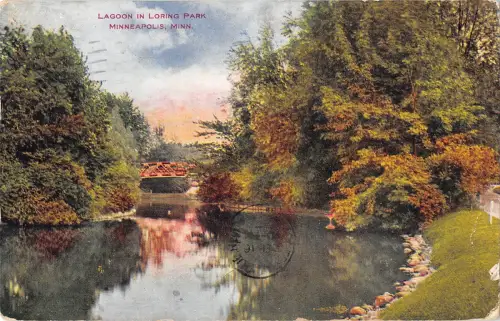 BR103042 Lagune in Loring Park Minneapolis Minn USA