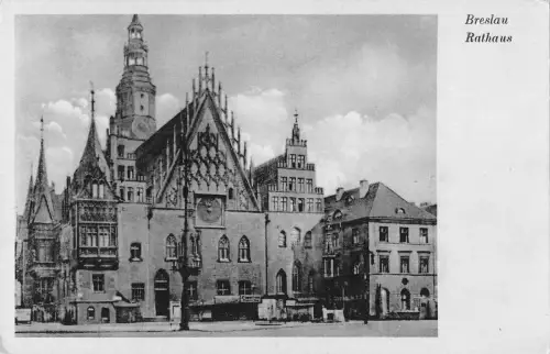 BG19558 Breslau Breslau Rathaus Polen
