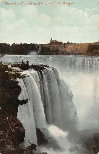 US5113 Canada Niagara Horseshoe Falls from Terrapin Point