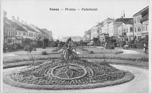 C1065 Slowakei Kassa Kosice Fo Utca Parkreszket