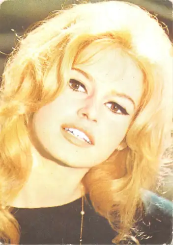 US4344 Brigitte Bardot Portrait Schauspieler Film Film
