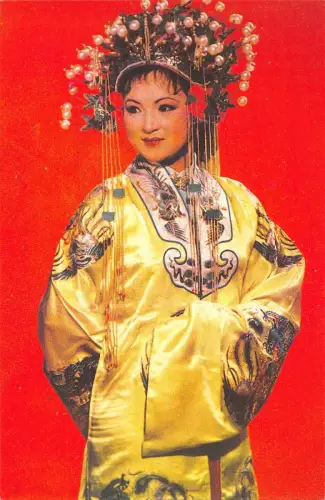 BR102780 Jia Yuan Chun Geisha Typen Folklore Kostüme Porzellan
