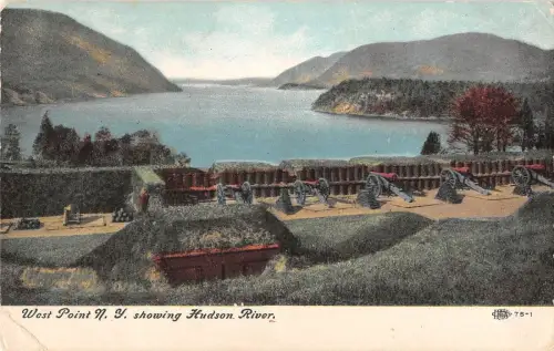 BR94775 West Point New York zeigt Hudson River USA