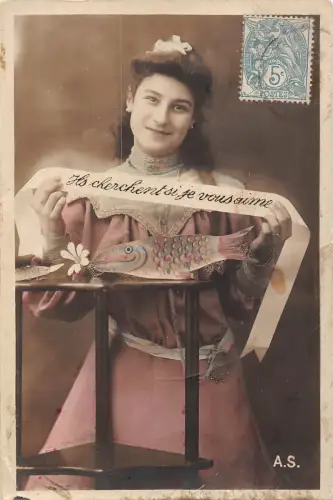 C0346 Jeunne Famme Frau Glamour Sozialgeschichte Fantasy Mode