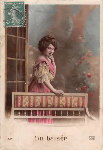 C0363 Jeunne Famme Frau Glamour Sozialgeschichte Fantasy Mode