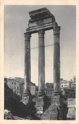BR93254 roma foro romano tempio di castore e polluce italy