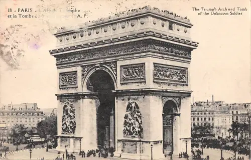BR93293 paris l arc de triomphe france