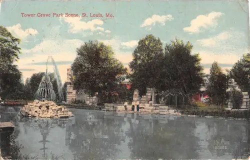 BR101755 Tower Grove Park Szene St Louis Mo USA