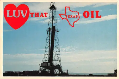 BR99058 Texas Bohrgerät Ölindustrie Texas USA