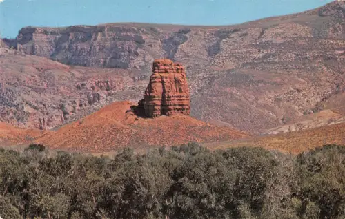 BR101724 Red Pillar Shell Canyon Big Horn Mountains USA