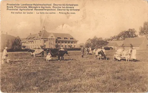 US2380 Belgien Provinz Landwirtschaftliche Hausschule Deurne von Anwerpen anvers