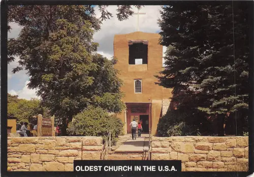 lot381 USA älteste Kirche der USA San Miguel Mission Santa Fe New Mexico
