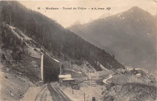 lot387 Modane Tunnel du Frejus Zug Eisenbahn chemin de fer Savoie