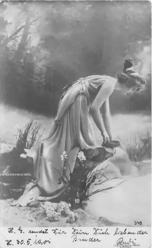 lot390 cleo de merode Künstler Reutlinger paris 1900