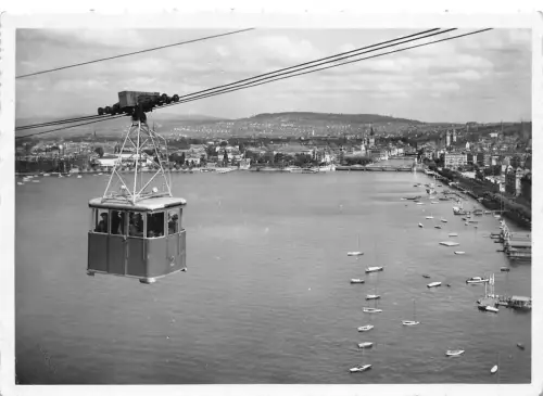 lot391 Switzerland Zurich Expo 1939 Air Tram Cable Tram