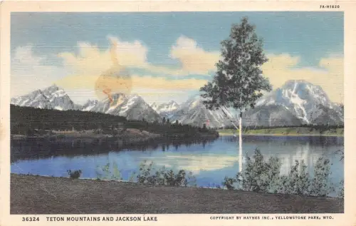 lot395 teton mountains jackson lake yellowstone park wyoming 