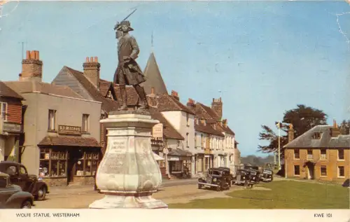 lot395 westerham wolfe statue kent