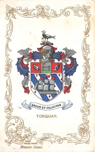 lot399 wappen salus et felicitas torquay uk