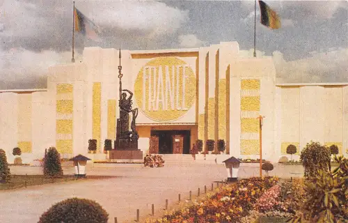 lot403 belgium anvers antwerpen 1930 wereldentoonstelling france pavillon