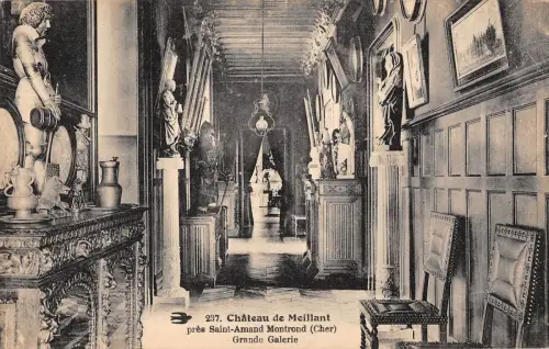 BF5066 saint amand montrond cher gr chateau de meillant france Frankreich