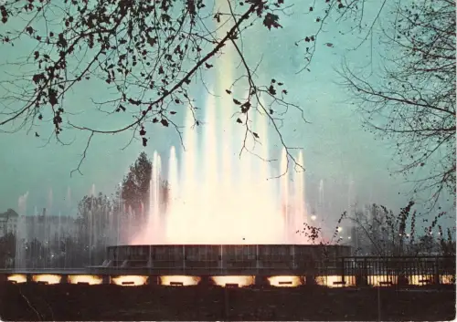 B46512 Margareteninsel Brunnen Budapest Ungarn