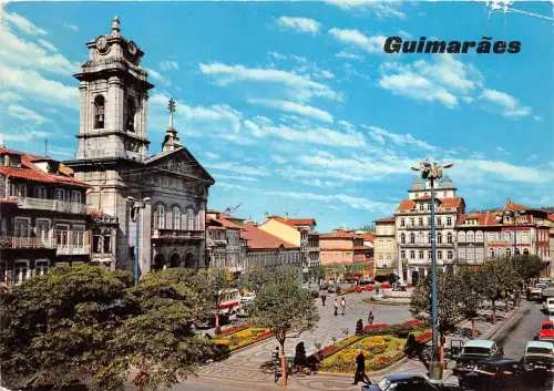 B54116 Guimaraes Largo de Toural portugal