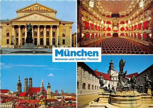 BG10985 munchen national und cuvilles thetare germany