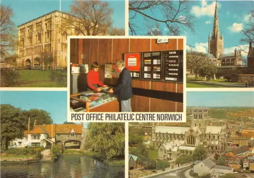 B87487 post office philatelic centre norwich uk