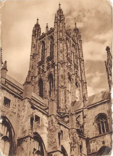 B74686 Canterbury Cathedral Bell Harry Tower UK