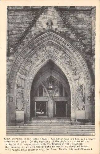 B5246 Ottawa Peace Tower