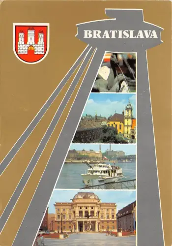 B45351 Bratislava Boote Bateaux Multiviews Slowakei