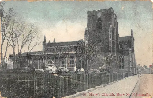BR39876 St mary Church Bury St Edmund s england