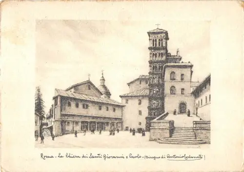 BR54231 Roma Le bikesa dei santi Giovanni e caolo italy 1 2