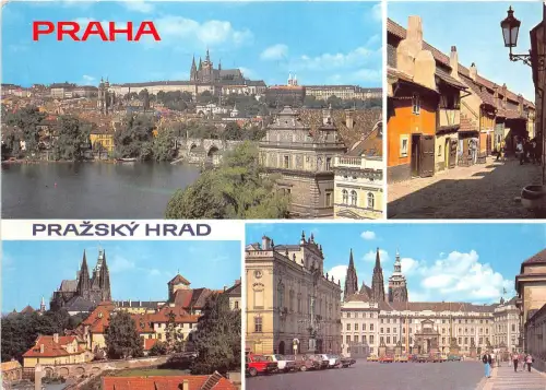 B44971 Praha Prazsky Hrad Multiviews Tschechisch
