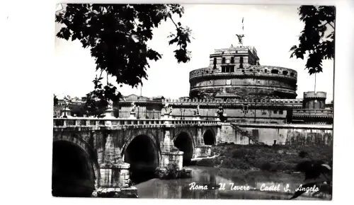 BF15322 roma le tiber chateau stange italy front/back image