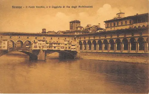 B63345 Firenze Il Ponte Vecchio Italien