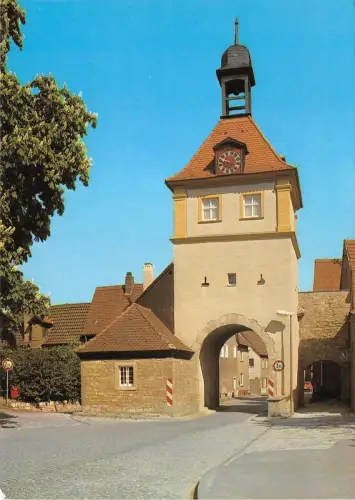 BG12811 SOMMERHAUSEN WEINORT AM MAIN OCHSENFURTER TOR OCHSENFURT GERMANY