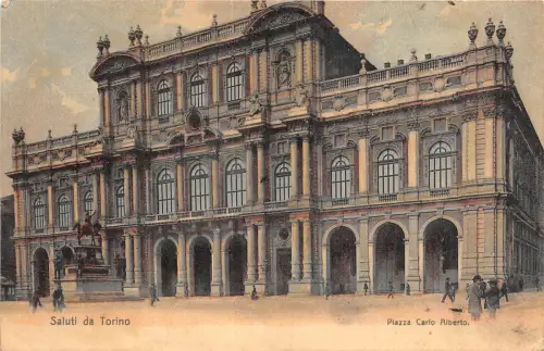 Br35347 Torino Piazza Carlo Alberto Italien